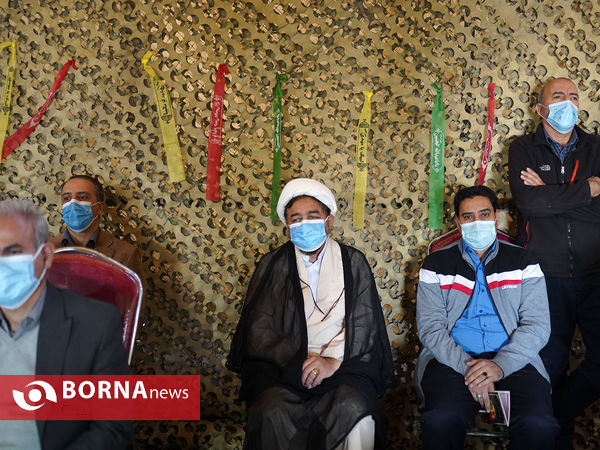 چهلمین روز خاکسپاری شهدای گمنام وزارت ورزش و جوانان