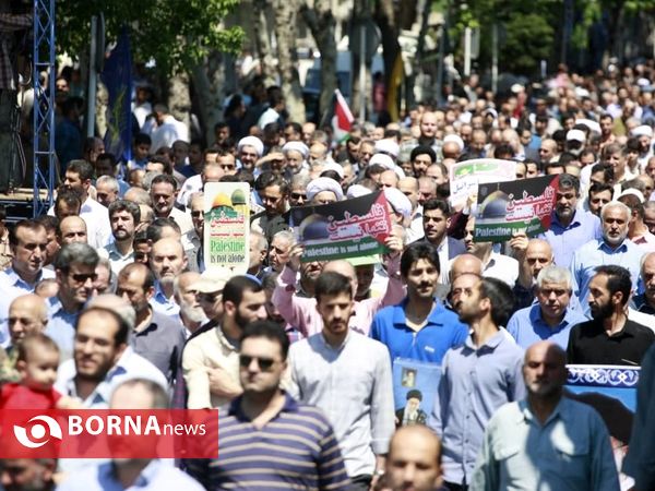 راهپیمایی روز قدس در رشت