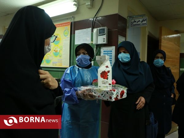 آیین تقدیر از پرستاران جنوب غرب خوزستان