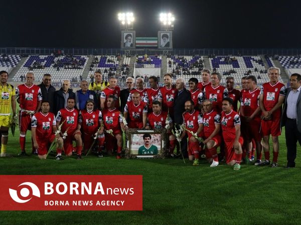 در حاشیه دیدار دوستانه پیشکسوتان تیم ملی _ پیشکسوتان ملوان