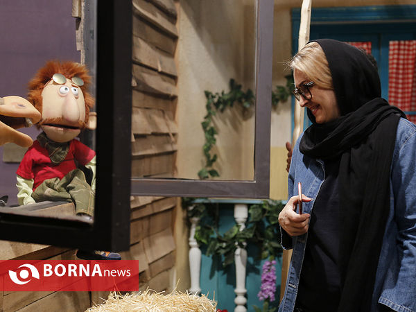 پشت صحنه سریال عروسکی «سر حال»