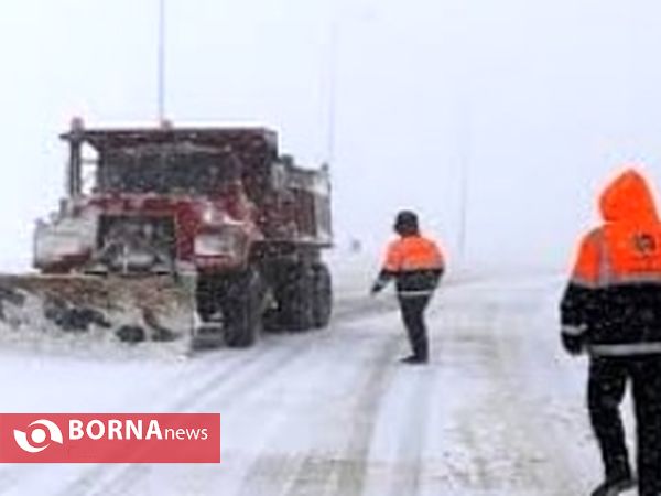 بارش برف در یاسوج