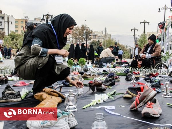 برگزاری مراسم «روز جهانی یادبود قربانیان حوادث ترافیکی»-شیراز