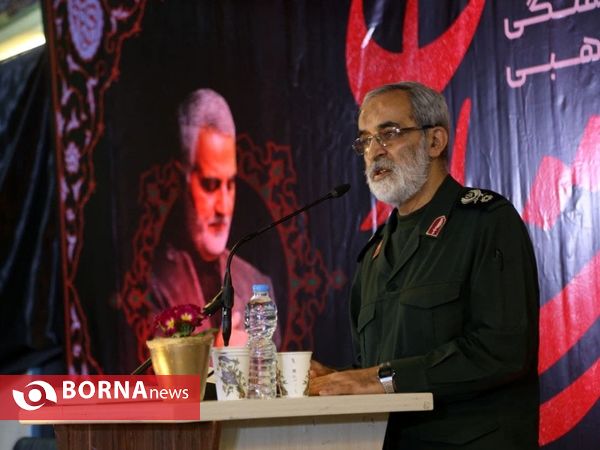 مراسم گرامیداشت "حاج قاسم سلیمانی "_ بندرانزلی