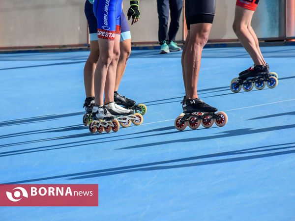 تمرین اسکیت بازان استان مرکزی با حضور جمعی از بازیکنان تیم ملی