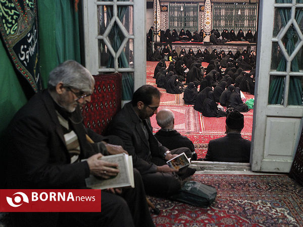 عزاداری ایام فاطمیه در حسینیه سادات اخوی