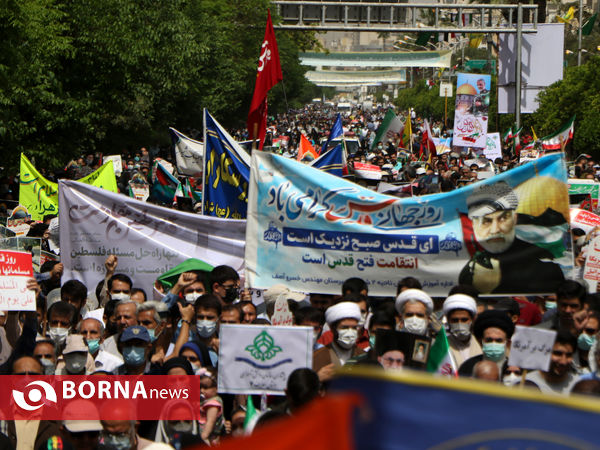 راهپیمایی روز قدس در شیراز