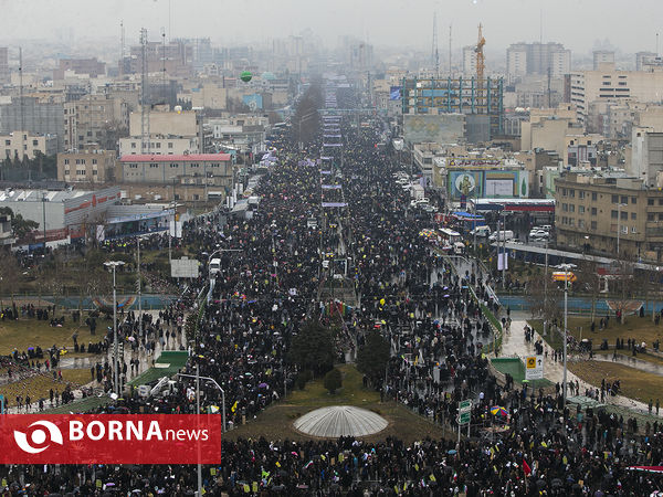راهپیمایی ۲۲ بهمن در تهران - ۳