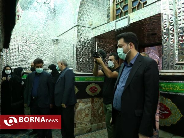 بازدید اعضای کمیسیون فرهنگی مجلس از اماکن تاریخی ، فرهنگی و ورزشی _ شهرستان ری