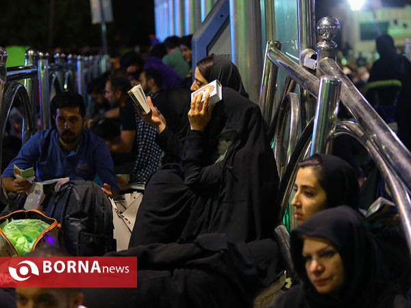 مراسم احیای شب 21 رمضان در امامزاده صالح تجریش