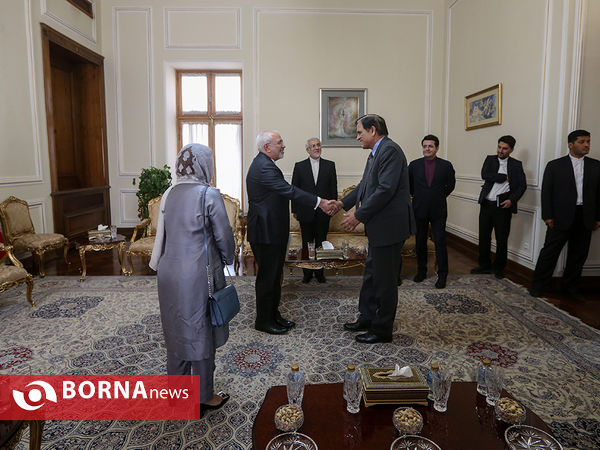 دیدار امروز محمد جواد ظریف وزیر امور خارجه