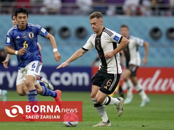 دیدار تیم های فوتبال ژاپن - آلمان