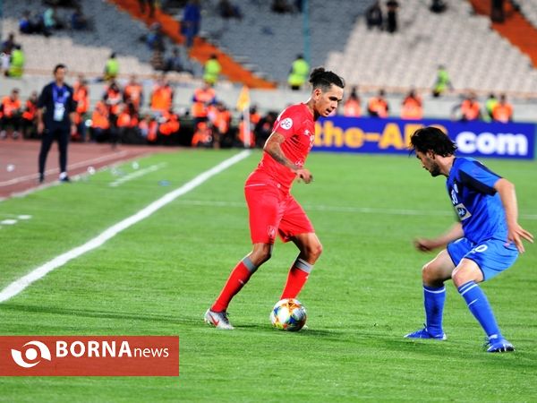 دیدار تیم های فوتبال استقلال ایران- الدوحیل قطر