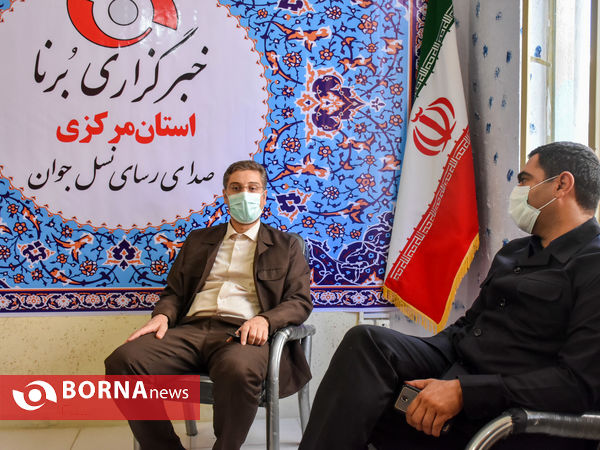 بازدید مدیرکل ورزش و جوانان از دفتر خبرگزاری برنا در استان مرکزی