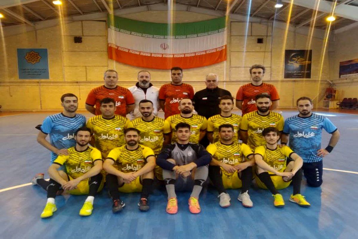 آغاز دومین اردوی تیم ملی فوتسال ناشنوایان ایران برای مسابقات قهرمانی ۲۰۲۳