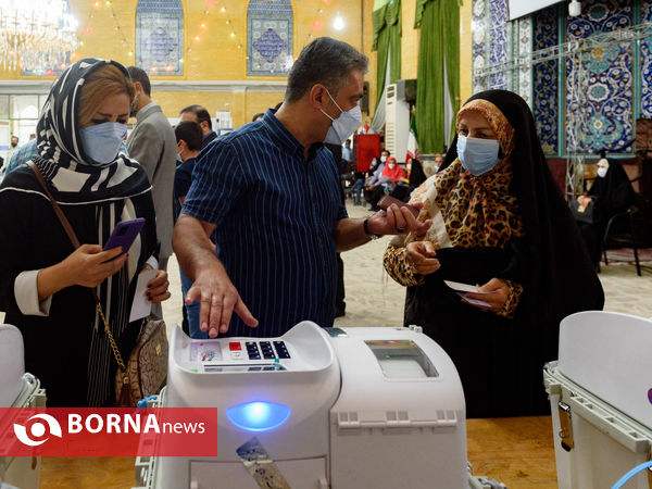 حضور مردم کرج در انتخابات ۱۴۰۰