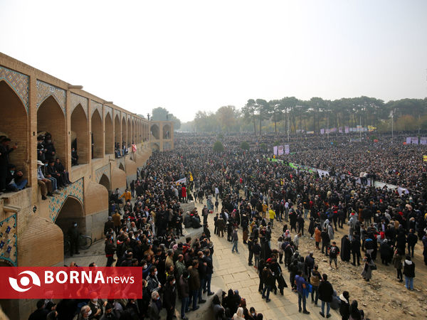 صدای جاری مردم اصفهان برای مطالبه حقابه زاینده رود