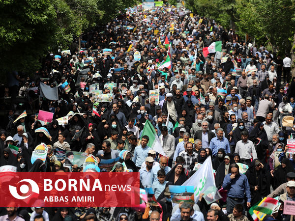 راهپیمایی روز جهانی قدس - شیراز