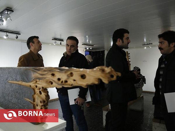 افتتاح نمایشگاه «اندر میانم پیچ پیچ»