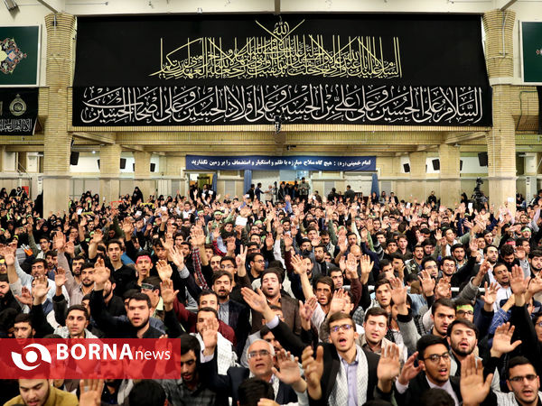 دیدار دانش آموزان و دانشجویان با مقام معظم رهبری