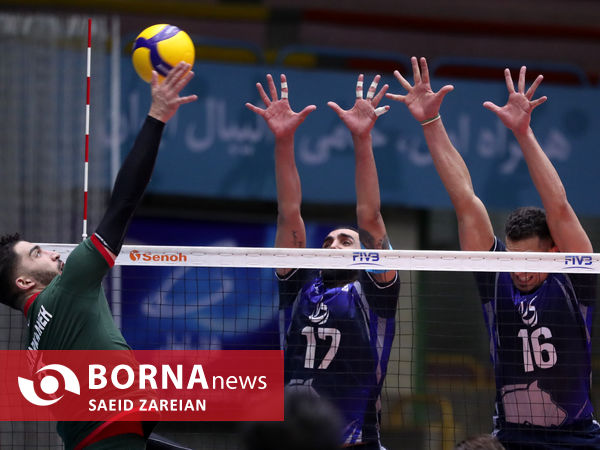 دیدار تیم های والیبال پیکان تهران - پاس تهران