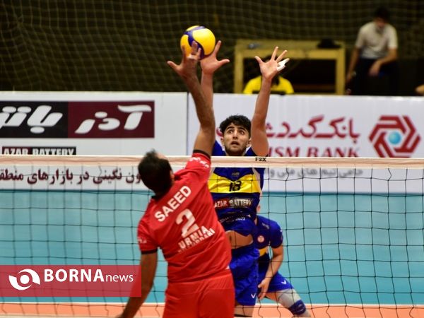 داربی پایتخت والیبال بین شهرداری و آذرباتری ارومیه
