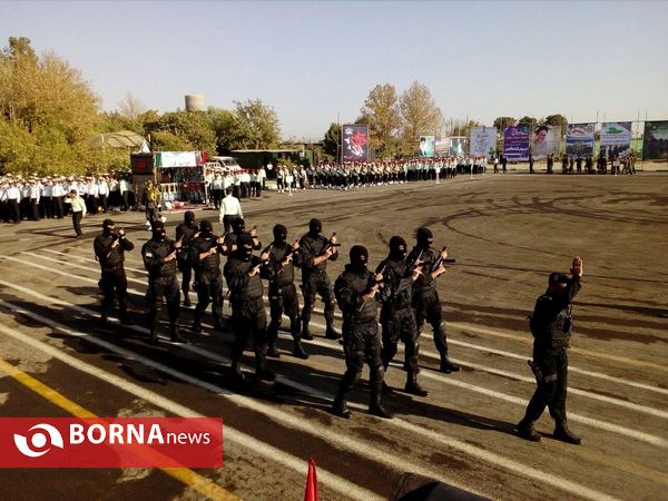 مراسم  صبحگاه نیروی انتظانی شرق استان تهران