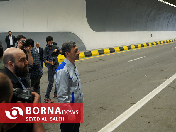 افتتاح قطعه دوم آزاد راه تهران-شمال