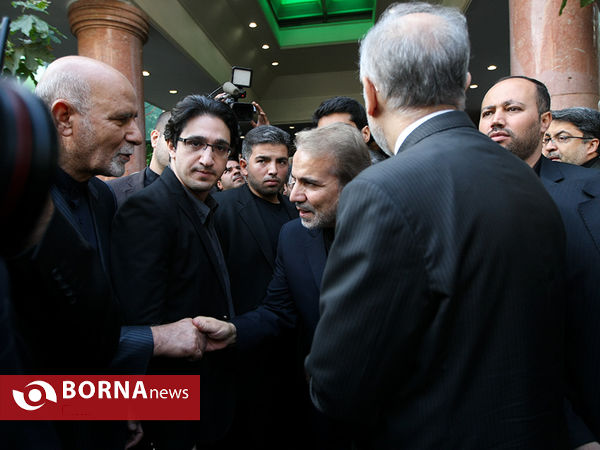 مراسم تشییع پیکر برادر سخنگوی دولت
