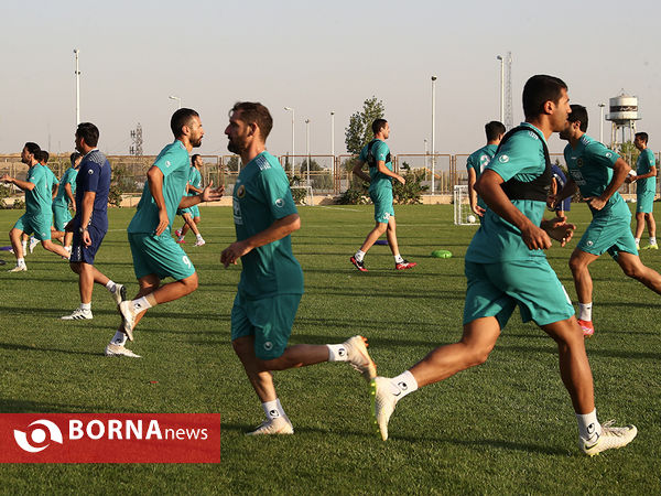 تمرین تیم فوتبال سپاهان