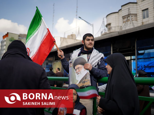 راهپیمایی ۲۲ بهمن تهران -۱