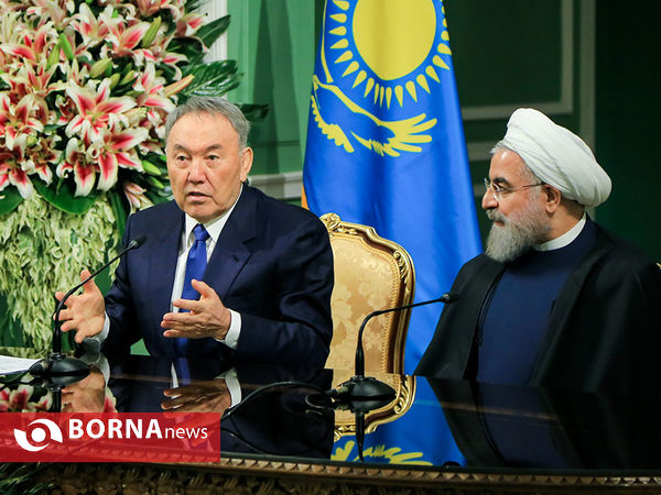 استقبال رسمی از رییس جمهور قزاقستان