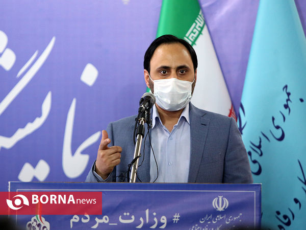 افتتاحیه نمایشگاه دستاوردهای وزارت تعاون، کار و رفاه اجتماعی