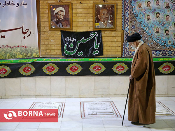 حضور رهبر انقلاب در مرقد امام خمینی(ره) و گلزار شهدا