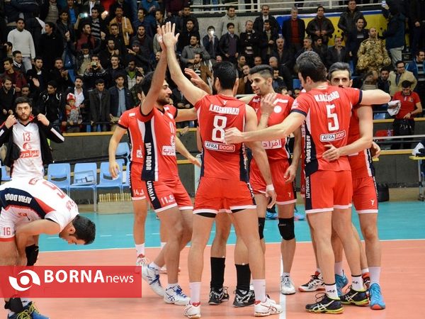 دیدار تیم های شهرداری ارومیه - کاله مازندران (هفته نوزدهم لیگ برتر)