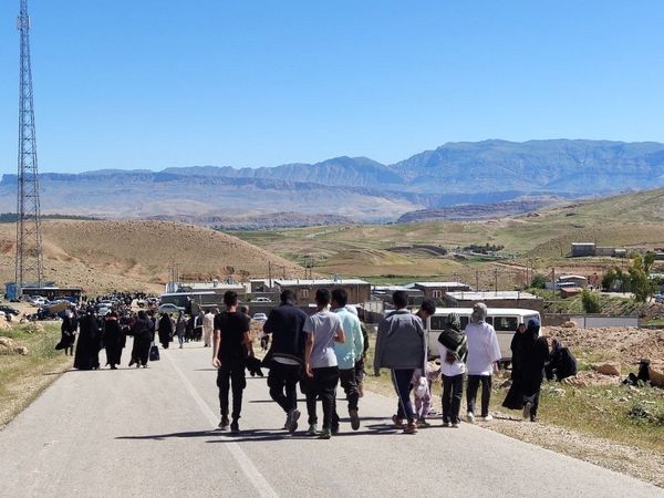 بازدید اعضای بسیج رسانه شهرستان ری از مناطق جنگی