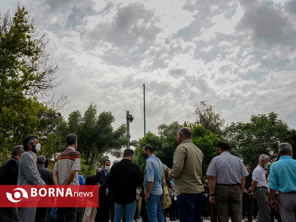تشییع و خاکسپاری پیکر شهلا ناظریان
