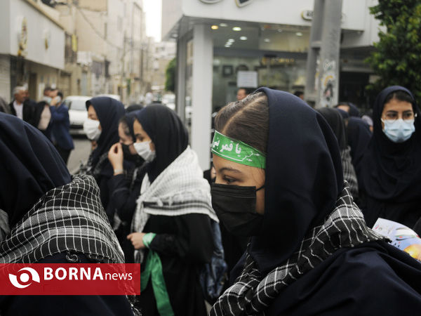 راهپیمایی روز قدس- شهرستان قدس