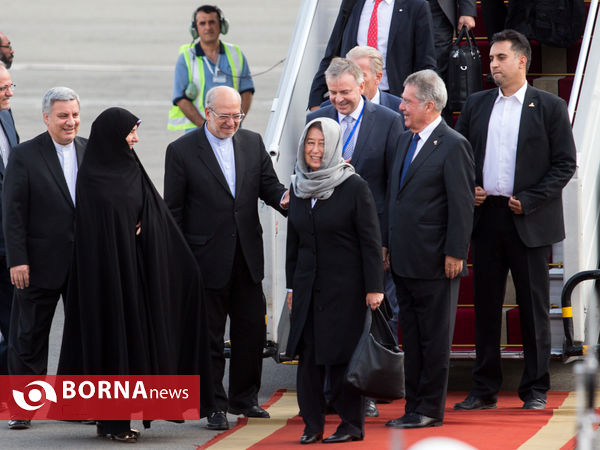 ورود رئیس جمهوری اتریش به تهران (2)