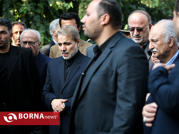 مراسم تشییع پیکر برادر سخنگوی دولت