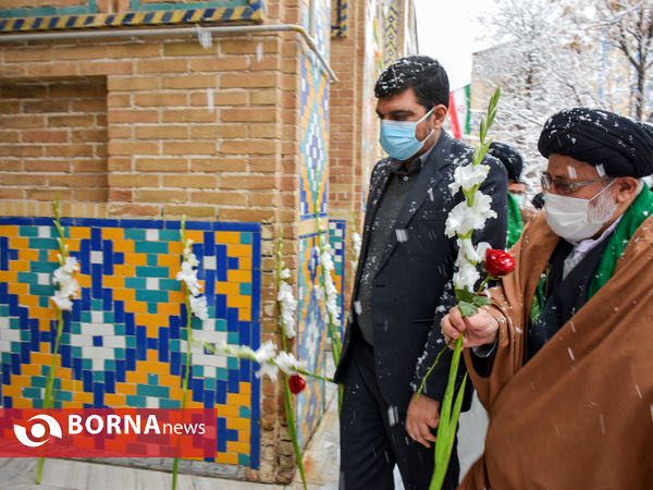 گلباران حجره طلبگی امام خمینی(ره) در اراک