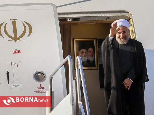 مراسم بدرقه رسمی رییس جمهوری در سفر به جنوب شرق آسیا