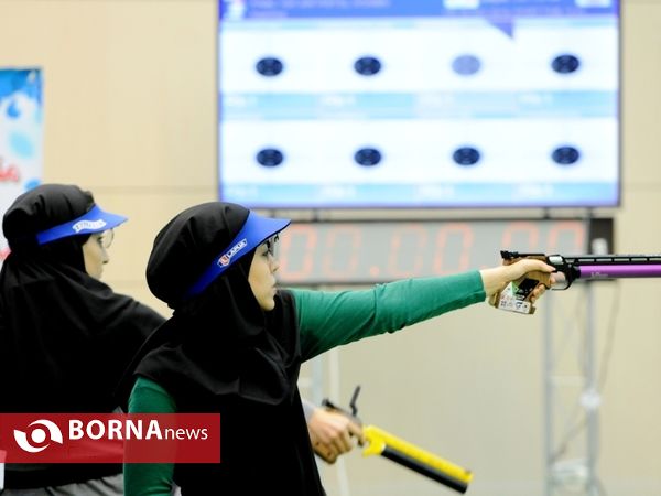 مسابقات هفته پایانی رشته تفنگ و تپانجه