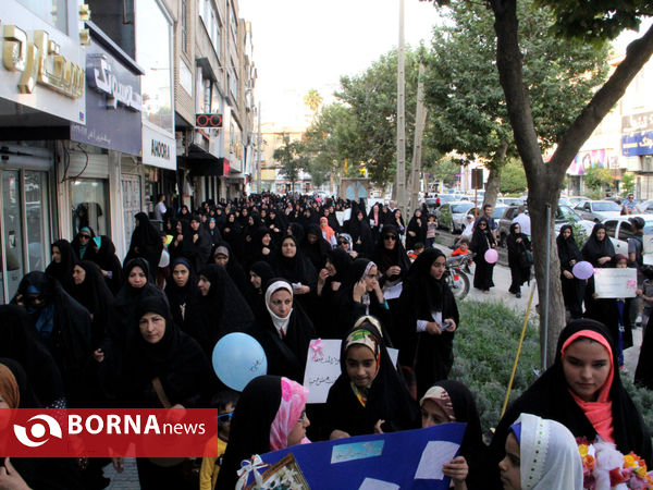 تجمع مدافعان عفاف و حجاب و حریم خانواده در شیراز