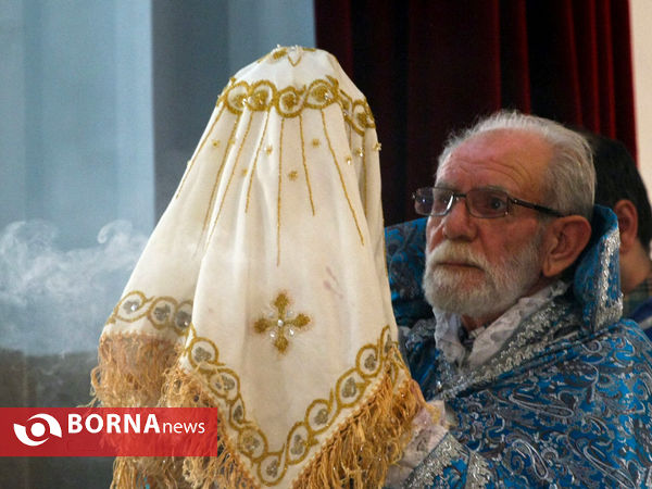 مراسم سال نو میلادی در کلیسای گریگور مقدس