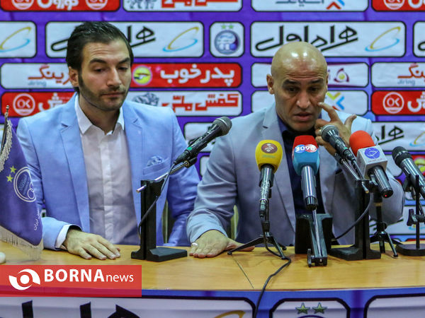 نشست خبری سرمربی باشگاه استقلال