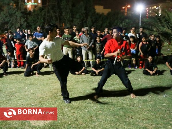 جشنواره شبانه ورزشی تفریحی رمضان اروند