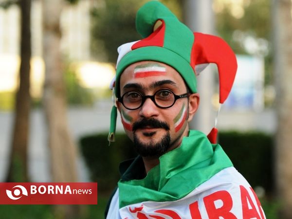 حاشیه های استادیوم آزادی پیش ازبازی ایران و پرتغال