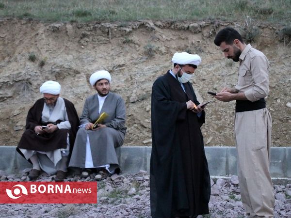 رصد ماه شوال در اورمیه