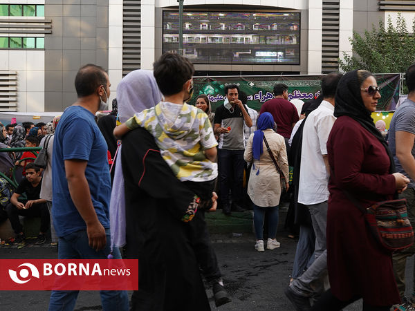 مهمانی ۱۰ کیلومتری به مناسبت عید غدیر